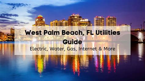 water utilities west palm beach.